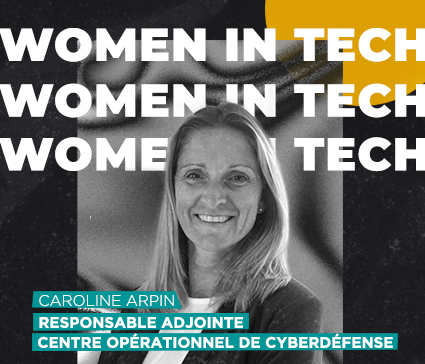 Caroline ARPIN, Responsable Adjointe Centre Opérationnel de Cyberdéfense