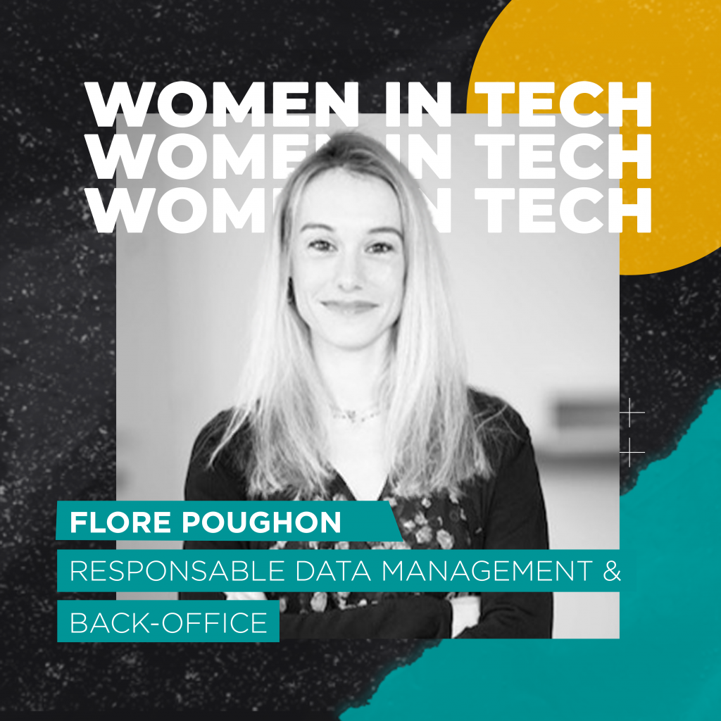Flore POUGHON, Responsable Data Management & Back-Office Socle Digital Workplace