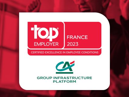Crédit Agricole Group Infrastructure Platform : une entreprise certifiée Top Employer