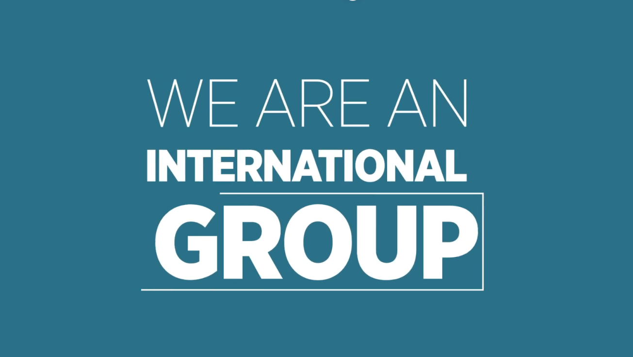 We are an international group