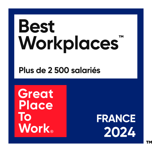 Best Workplaces Plus de 2 500 salariés Great Place to Work France 2024