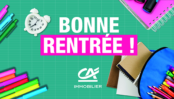 « Back to school » : le jeu de la rentrée chez Crédit Agricole Immobilier