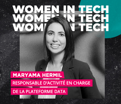 Maryama HERMIL, Responsable d’activité en charge de la plateforme data