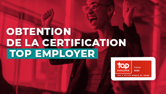 Obtention de la certification top employeur