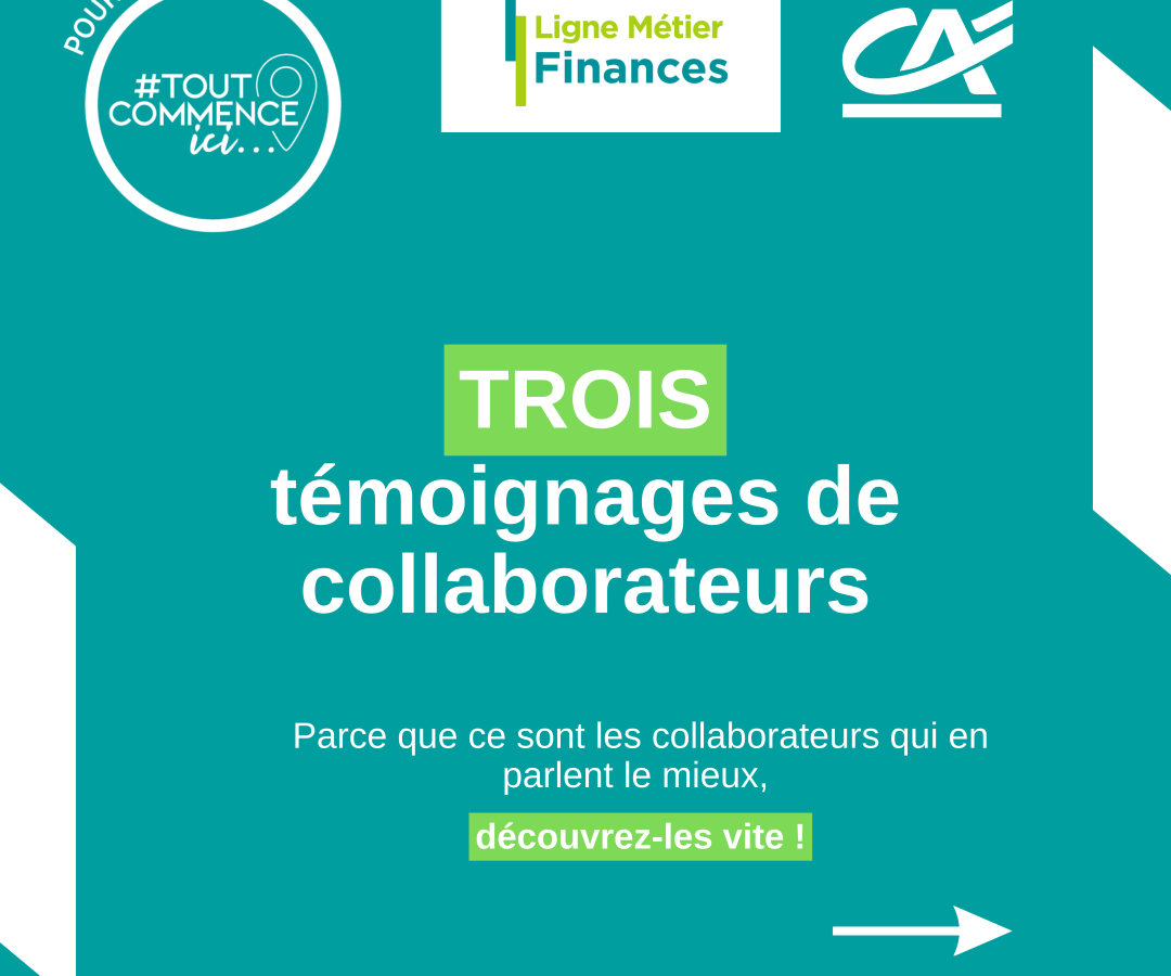 Trois témoignages de collaborateurs Parce que ce sont les collaborateurs qui en parlent le mieux, découvrez-les vite !